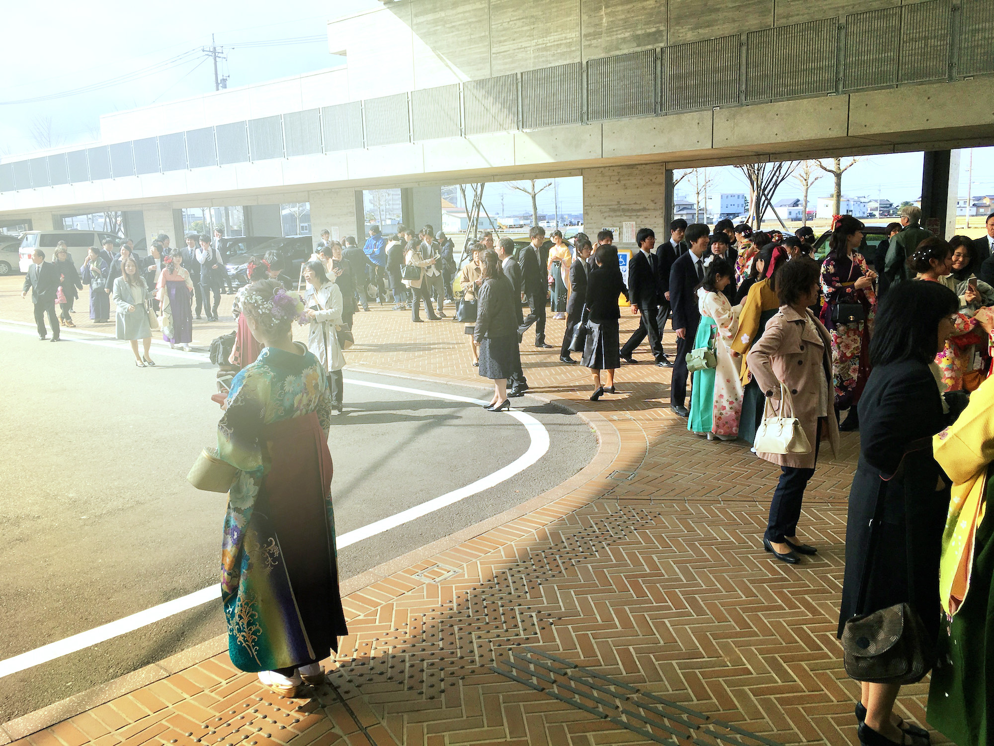 金沢大学卒業式のお支度 Kamio News Blog